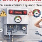 Caldaia errore pressione: cosa significa, cause comuni e quando chiamare il tecnico