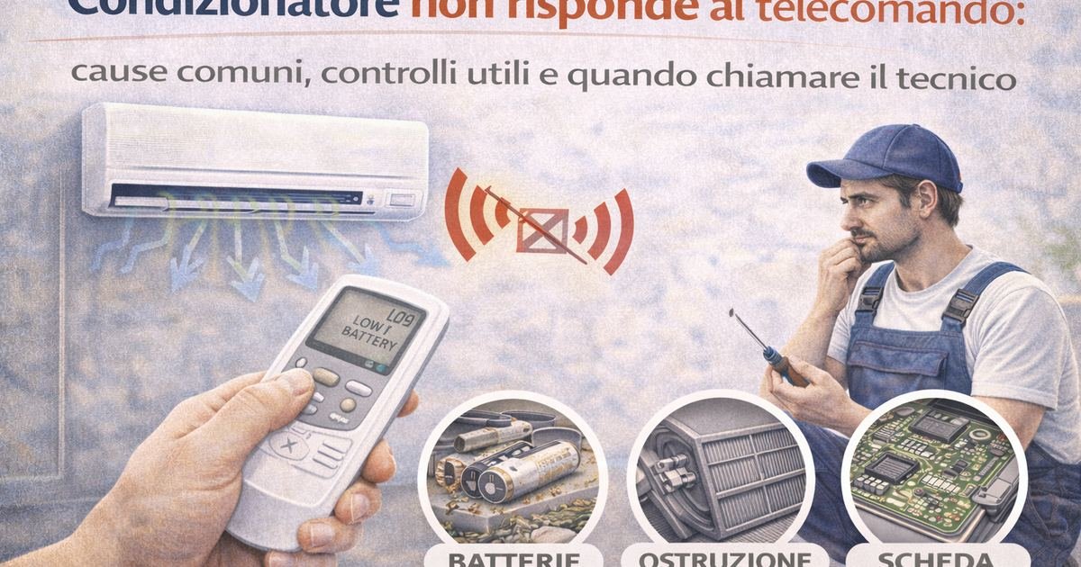 Condizionatore consuma troppo: cause principali, controlli utili e quando chiamare il tecnico