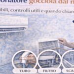 Condizionatore gocciola dal muro: cause possibili, controlli utili e quando chiamare il tecnico