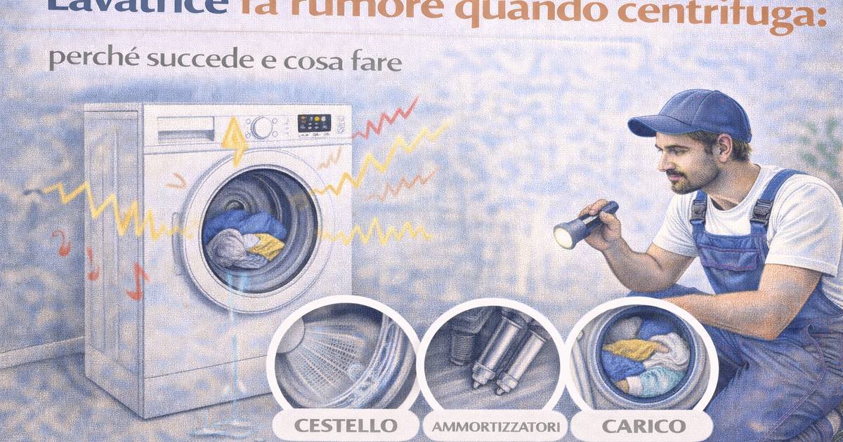 Lavatrice non centrifuga: cosa controllare prima di chiamare il tecnico