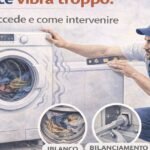 Lavatrice vibra troppo: perché succede e come intervenire