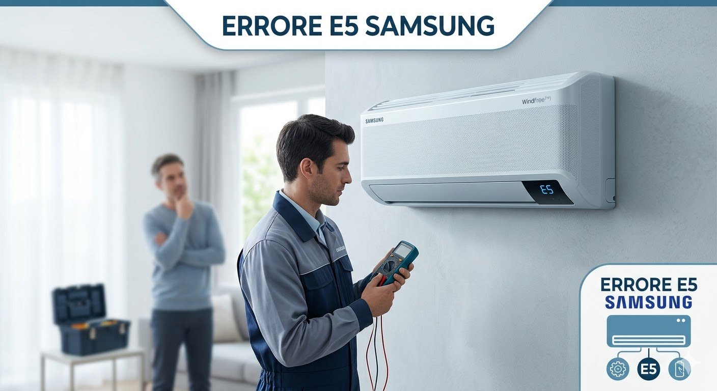 Errore E5 Samsung: Cause, Significato Sonda e Cosa Fare