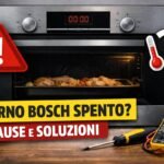 Forno Bosch si spegne durante la cottura: cosa fare subito e come risolvere