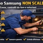 Forno Samsung non scalda: cause più comuni, controlli utili e quando chiamare il tecnico