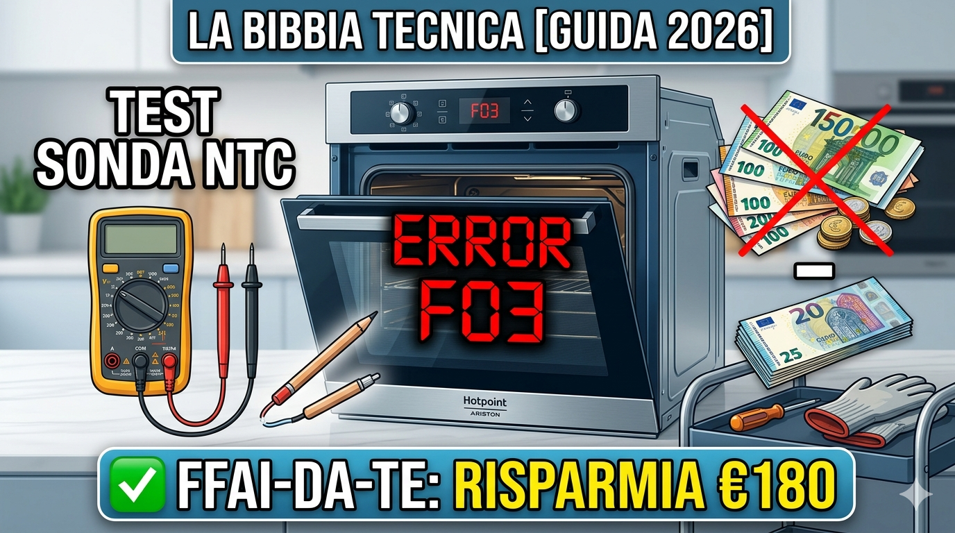 Errore F03 Forno Hotpoint Ariston: La Guida Definitiva alla Riparazione [2026]