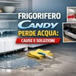Frigorifero Candy perde acqua: cause, controlli utili e cosa fare