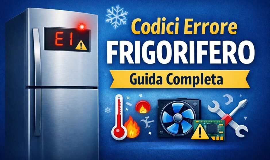 Codici errore frigorifero guida completa ai significati e alle soluzioni