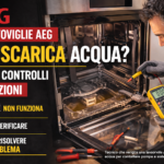 Lavastoviglie AEG non scarica acqua: cause, controlli e soluzioni